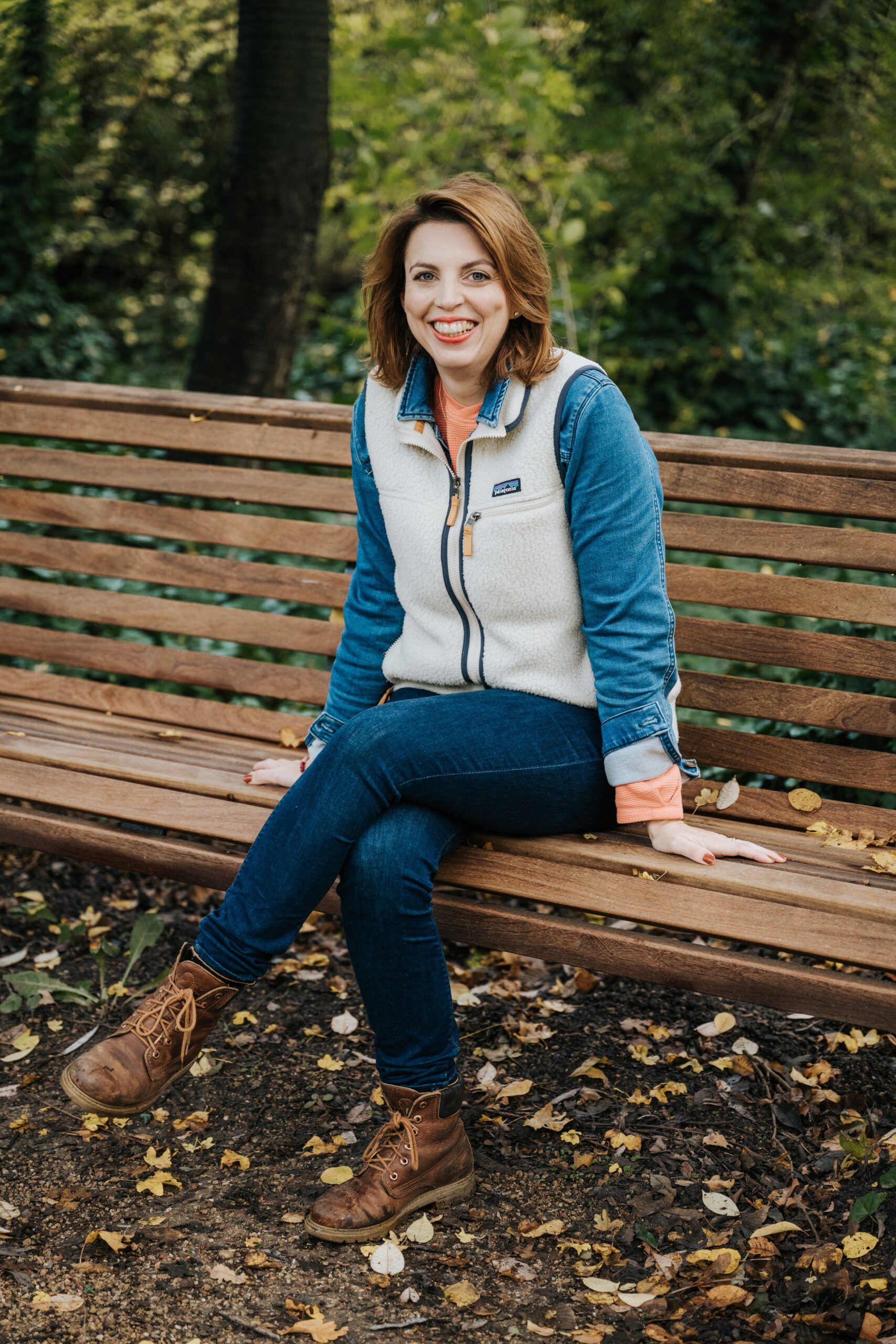 Wandel mee met psycholoog Susan van Hacht in het Kralingse Bos.