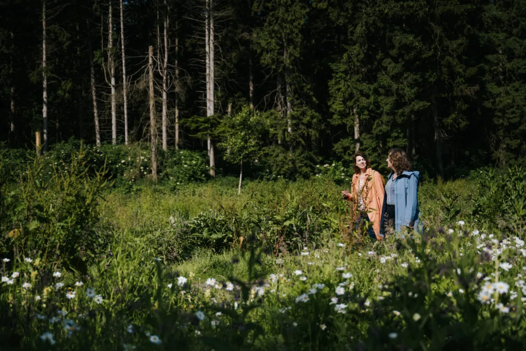 Samen wandelen met je psycholoog in de natuur.