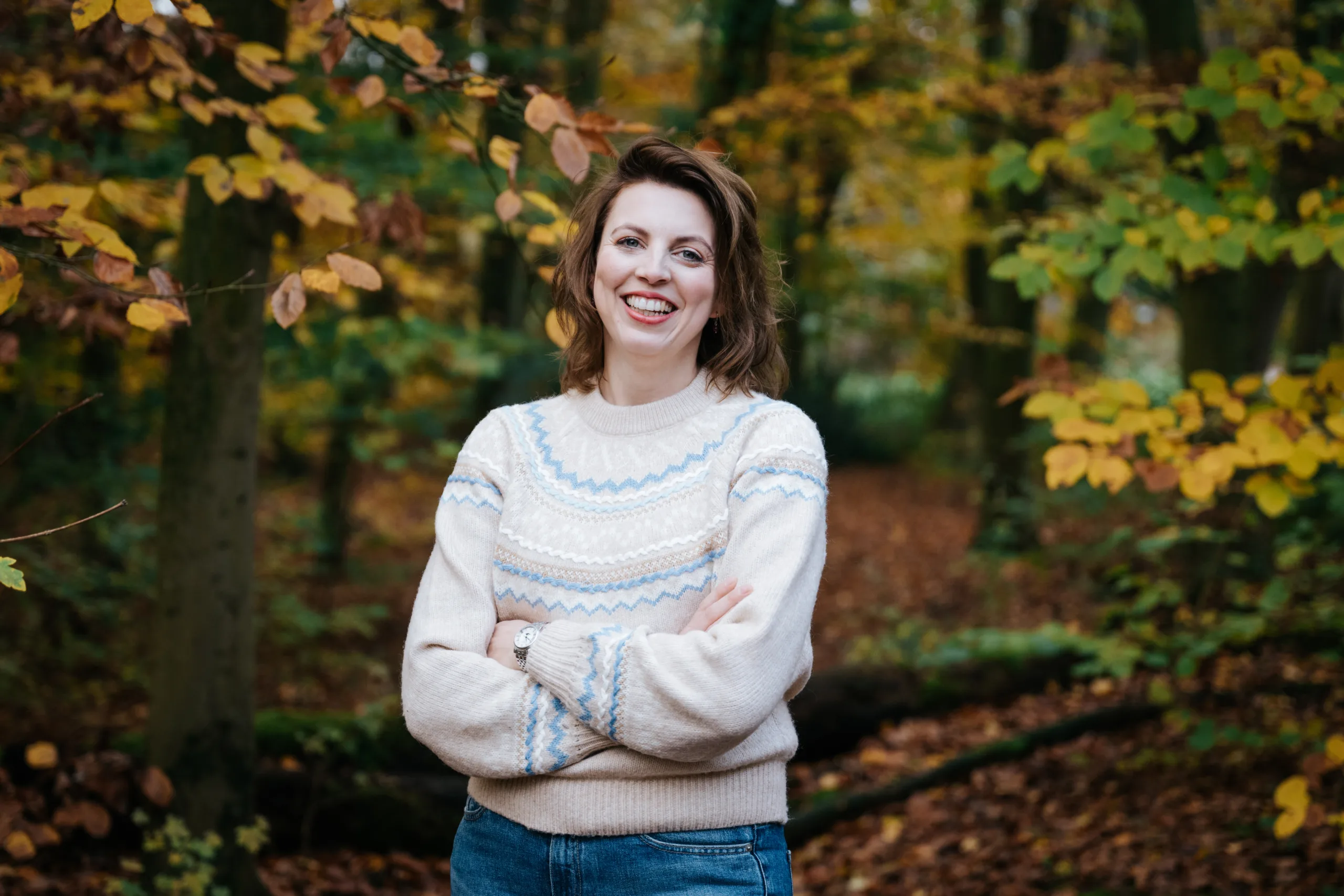 Wandel mee met ervaren GZ-psycholoog Susan van Hacht in het Kralingse Bos.