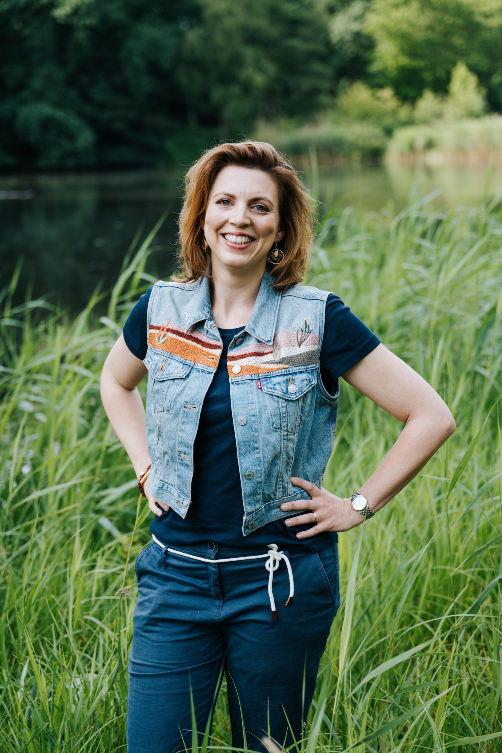 Wandel mee met psycholoog Susan van Hacht in het Kralingse Bos.