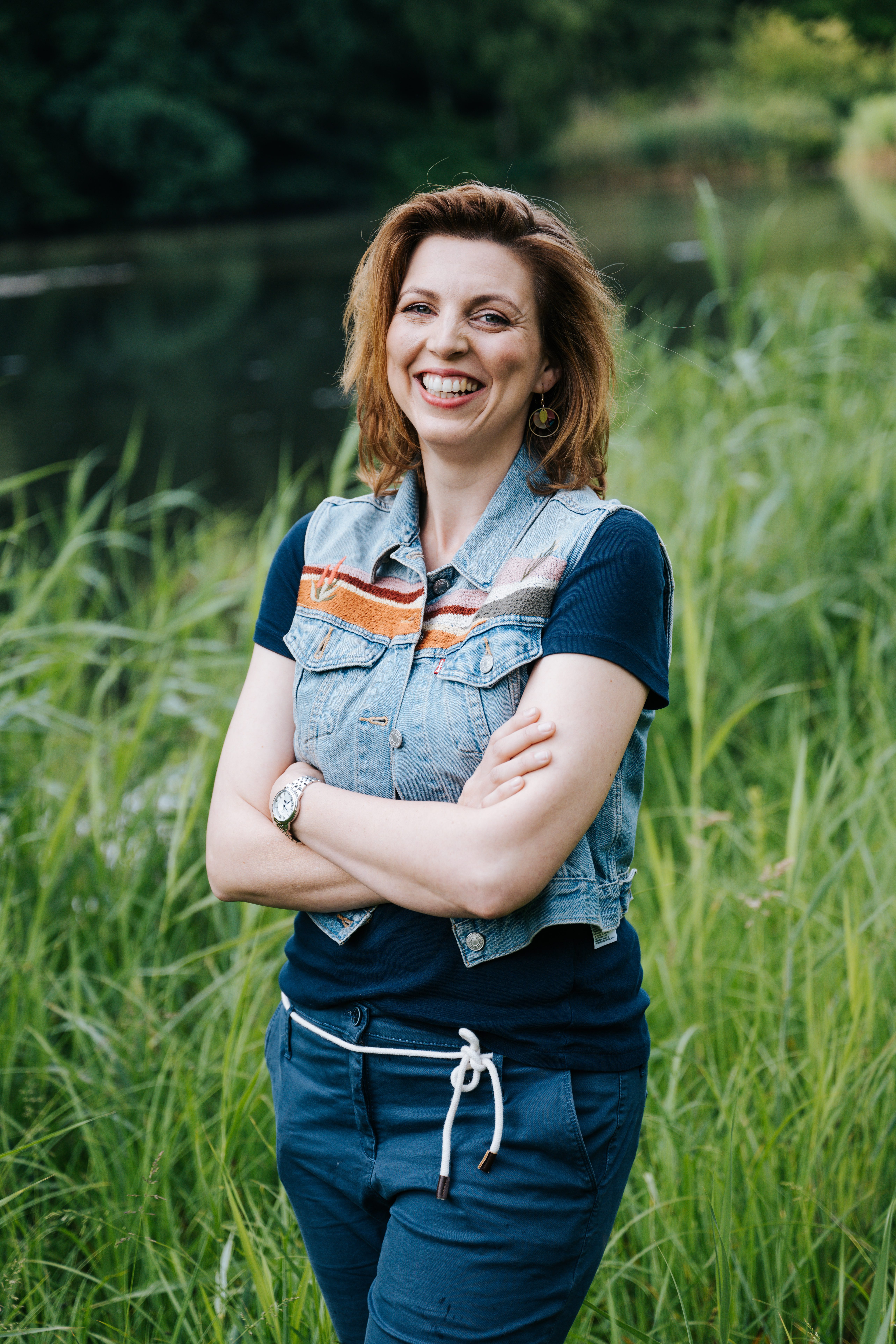 Wandel mee met psycholoog Susan van Hacht in het Kralingse Bos.