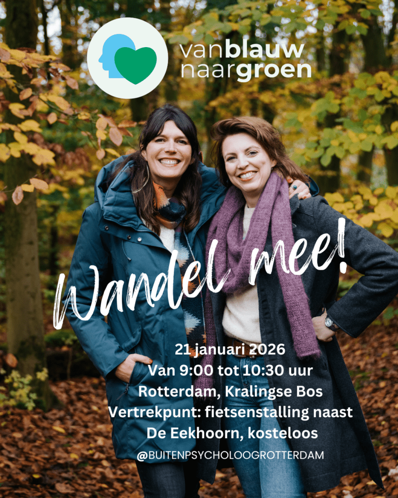 Blue Monday Buitenpsycholoog Rotterdam seizoenswandeling